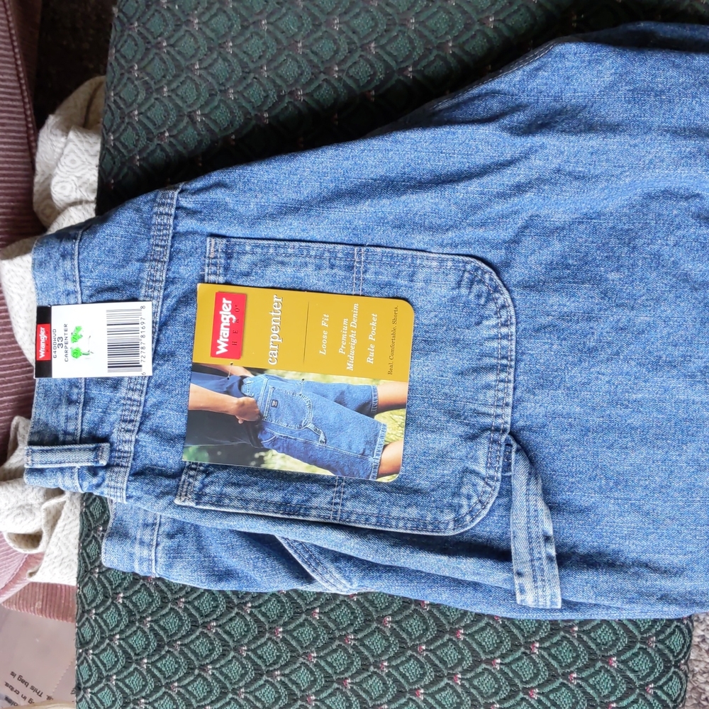 Wranglers carpenter denim shorts